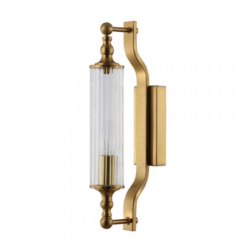Бра Crystal Lux Tomas AP1 Brass