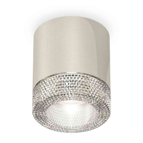 Комплект накладного светильника Ambrella light Techno Spot XS7405004 PSL/CL серебро полированное/прозрачный (C7405, N7191)