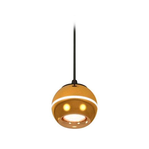 Комплект подвесного светильника Ambrella light Techno Spot XP1105001 PYG/SBK золото желтое полированное/черный песок (A2302,C1105,N7014)