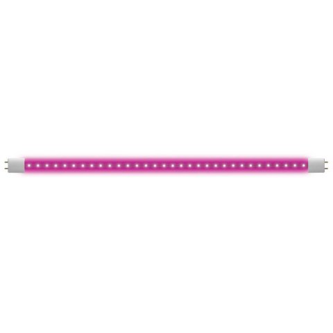 Лампа светодиодная для растений Uniel G13 9W прозрачная LED-T8-9W/SPSB/G13/CL PLP30WH UL-00006697