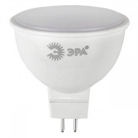 Лампа светодиодная ЭРА GU5.3 12W 4000K матовая MR16-12W-840-GU5.3 Б0047738