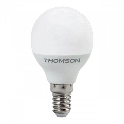 Лампа светодиодная Thomson E14 4W 3000K шар матовая TH-B2101