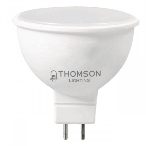 Лампа светодиодная Thomson GU5.3 6W 6500K полусфера матовая TH-B2322