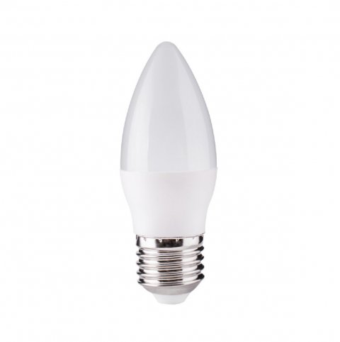 Лампа светодиодная True Energy 5W, C37, E27, 4000K 14110