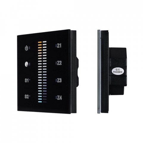 Панель управления Arlight Sens SR-2830B-AC-RF-IN Black 021062
