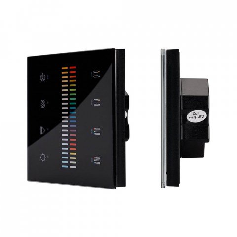 Панель управления Arlight Sens SR-2830C-AC-RF-IN Black 019062