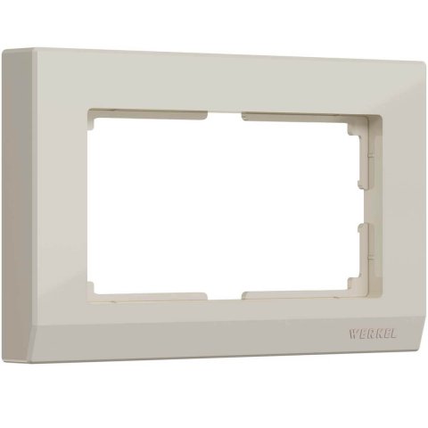 Рамка Werkel Stark для двойной розетки слоновая кость W0081803 4690389162077