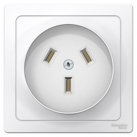 Розетка силовая 2К+З Schneider Electric Blanca 16A 250V белая BLNSR003231