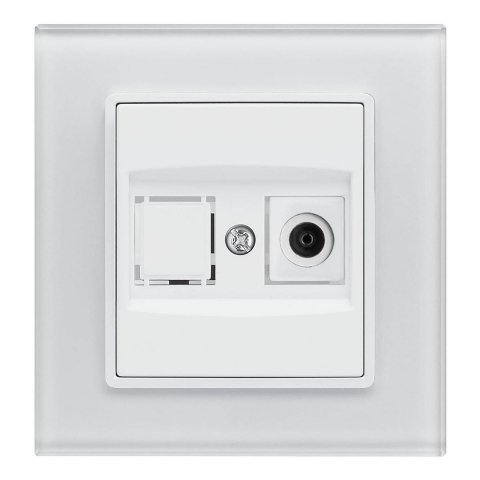 Розетка TV Vesta-Electric Exclusive White белый FRZ00040006BEL