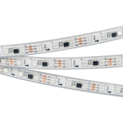 Светодиодная влагозащищенная лента Arlight 14,4W/m 60LED/m 5060SMD разноцветный 5M 029515(2)