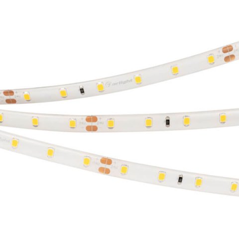 Светодиодная влагозащищенная лента Arlight 7,2W/m 60LED/m 2835SMD холодный белый 5M 020521(2)