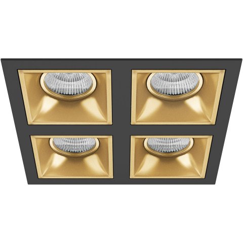 Встраиваемый светильник Lightstar Domino Quadro (214547+214503+214503+214503+214503) D54703030303