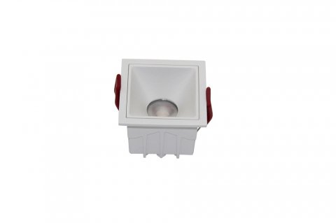 Встраиваемый светильник Maytoni Alfa LED DL043-01-10W3K-D-SQ-W