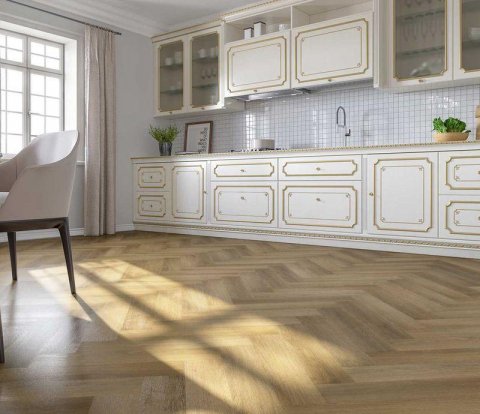 Кварцевый SPC ламинат Fargo Parquet 33-4105-12 Дуб Ванкувер