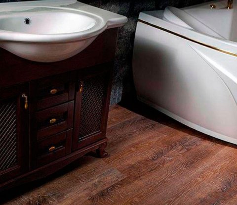 Замковый виниловый пол Vinilam Hybrid Cork 10-017 Дуб Брюгге