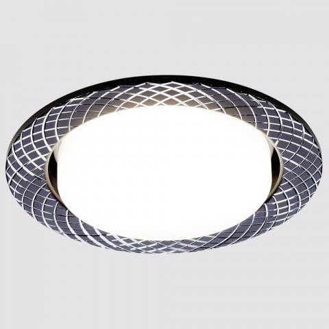 Встраиваемый светильник Ambrella light GX53 Classic G818 BK