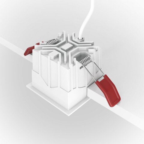 Встраиваемый светильник Maytoni Alfa LED DL043-01-10W3K-D-SQ-W