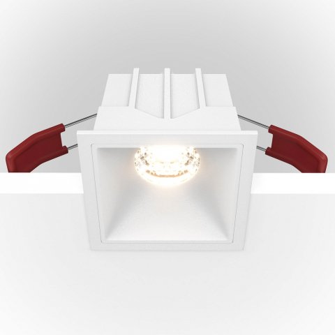 Встраиваемый светильник Maytoni Alfa LED DL043-01-10W3K-D-SQ-W