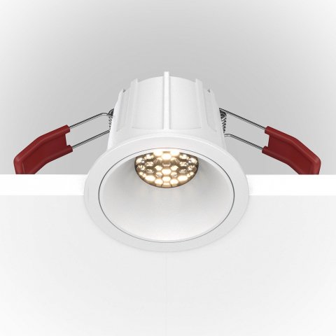 Встраиваемый светильник Maytoni Alfa LED DL043-01-10W3K-RD-W