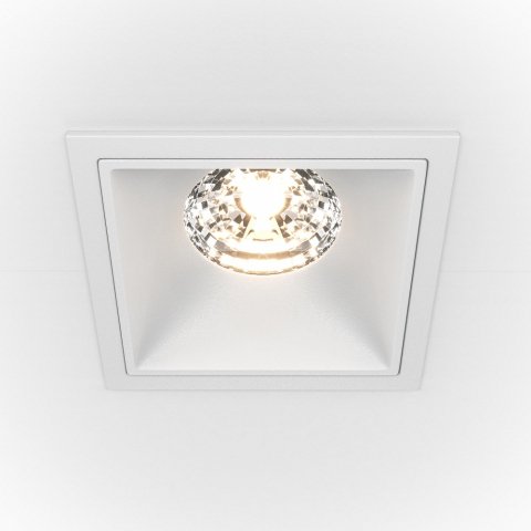 Встраиваемый светильник Maytoni Alfa LED DL043-01-15W3K-D-SQ-W