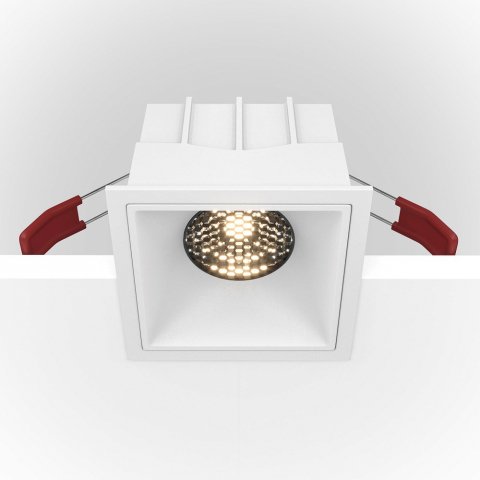 Встраиваемый светильник Maytoni Alfa LED DL043-01-15W3K-D-SQ-W
