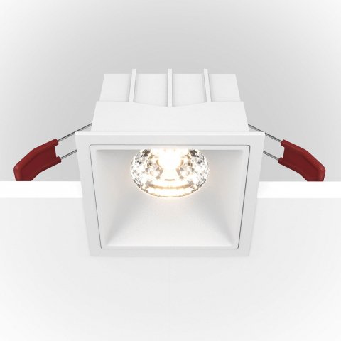 Встраиваемый светильник Maytoni Alfa LED DL043-01-15W3K-SQ-W
