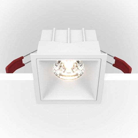 Встраиваемый светильник Maytoni Alfa LED DL043-01-15W4K-D-SQ-W
