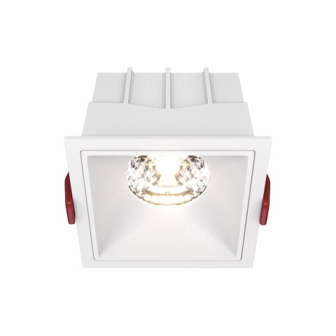 Встраиваемый светильник Maytoni Alfa LED DL043-01-15W4K-D-SQ-W