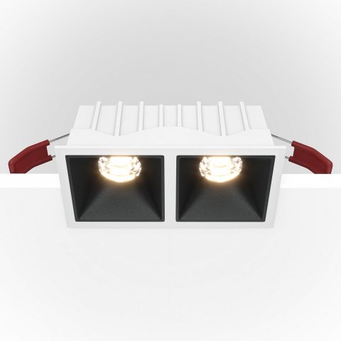 Встраиваемый светильник Maytoni Alfa LED DL043-02-10W3K-SQ-WB