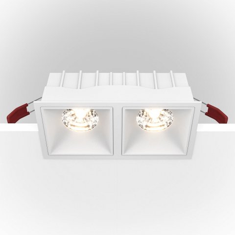 Встраиваемый светильник Maytoni Alfa LED DL043-02-15W3K-D-SQ-W
