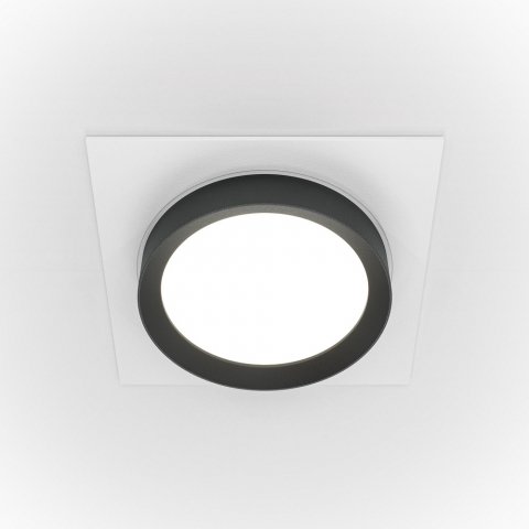 Встраиваемый светильник Maytoni Hoop DL086-GX53-SQ-WB