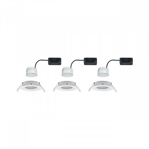 Встраиваемый светодиодный светильник Paulmann Nova Coin Led 93449