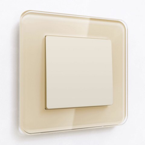 Выключатель одноклавишный проходной Werkel айвори матовый W1112062 4690389184604