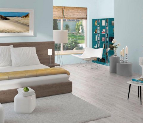 Напольное пробковое покрытие Egger Comfort+ Large 10/32 EPC002 Дуб Уолтем белый
