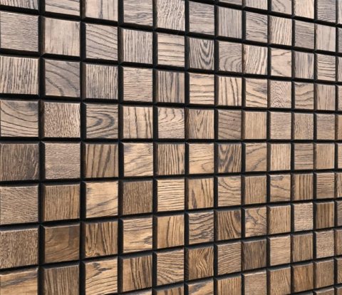 Деревянные стеновые панели Crownwood WP3D9040 Шоколад