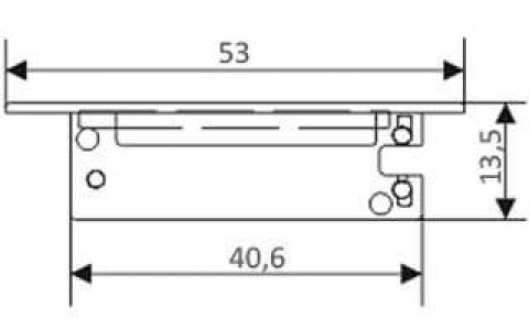 Заглушка Arlight Swall 017337